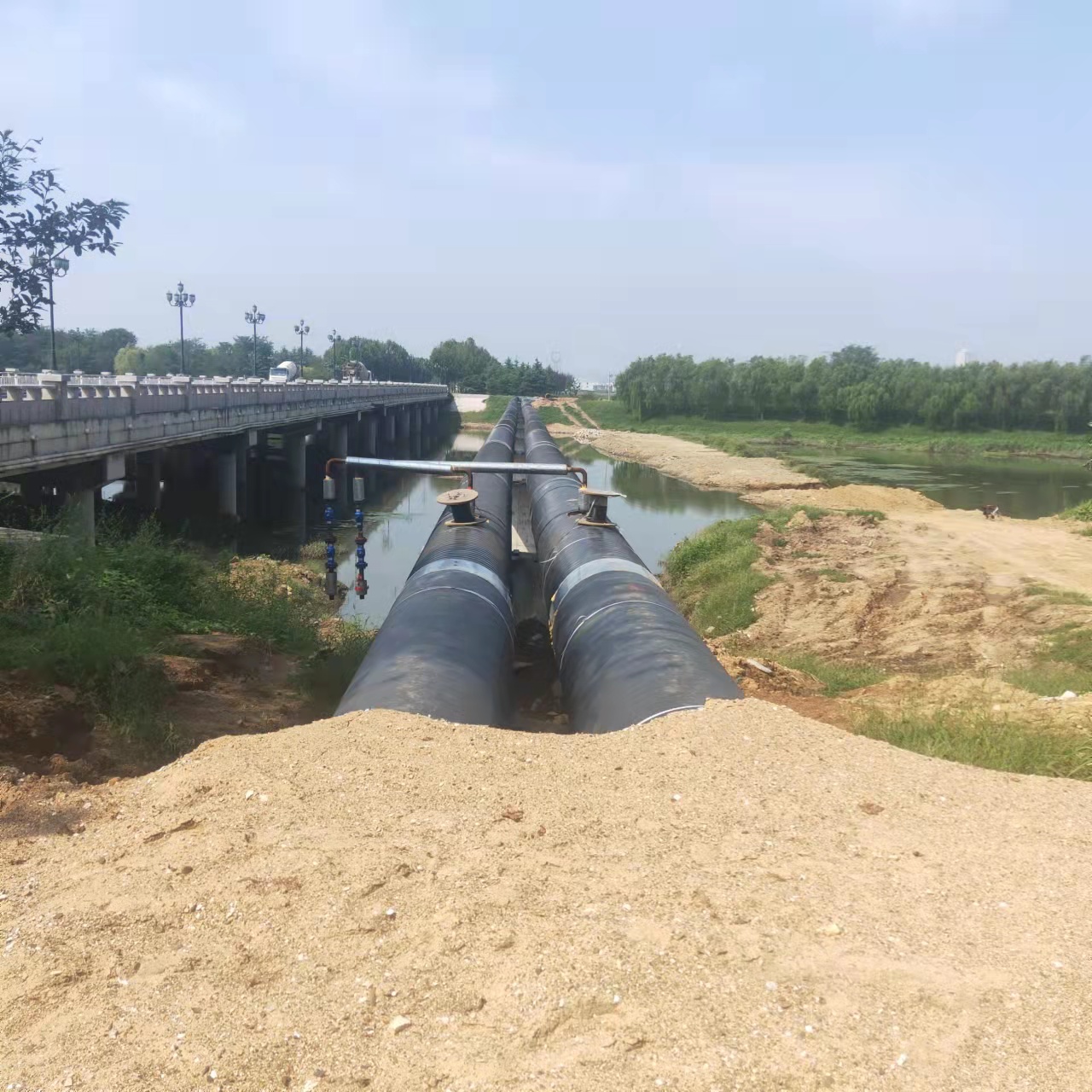 张掖管道物理震动清洗输油管道清洗